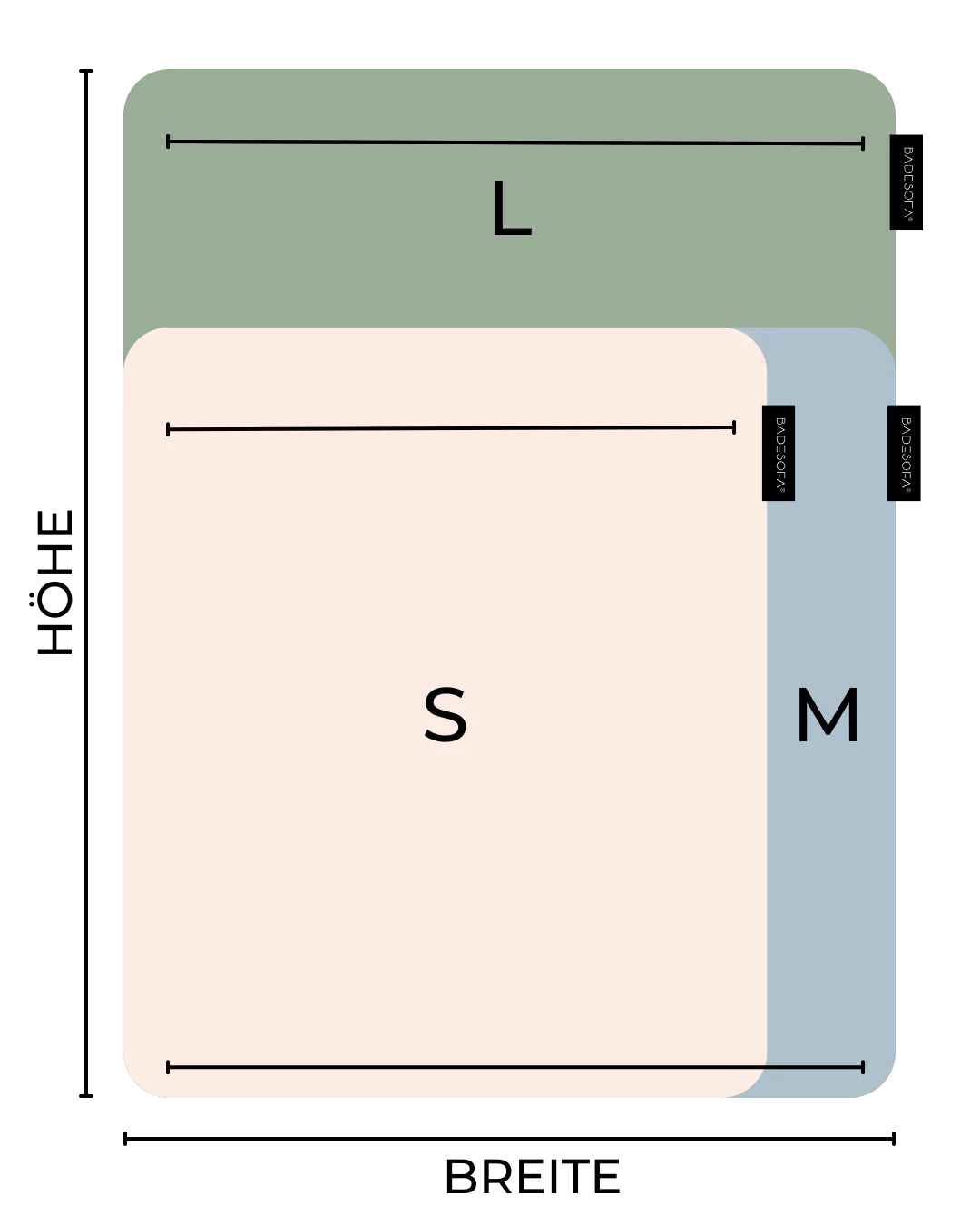 BADESOFA Rückenkissen - Image 70